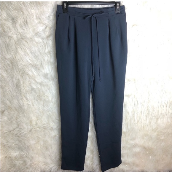 Lush Blue Drawstring Pant - Picture 3 of 3